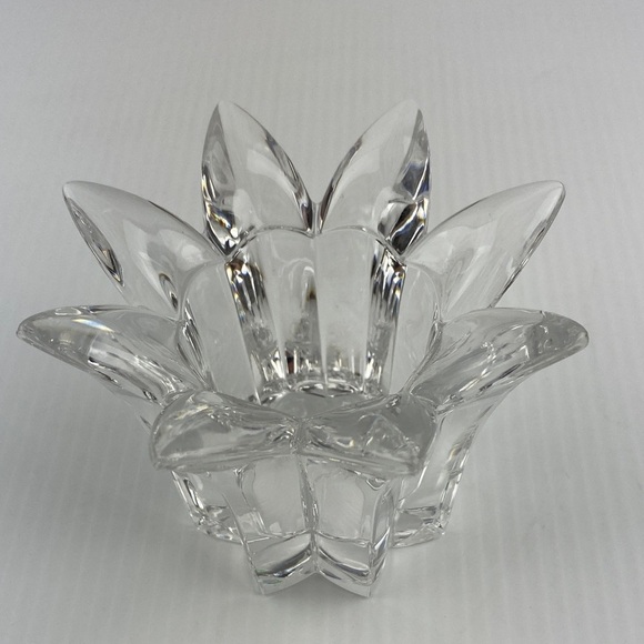 Dansk Crystal Crown Votive Candle Holder - Picture 3 of 9